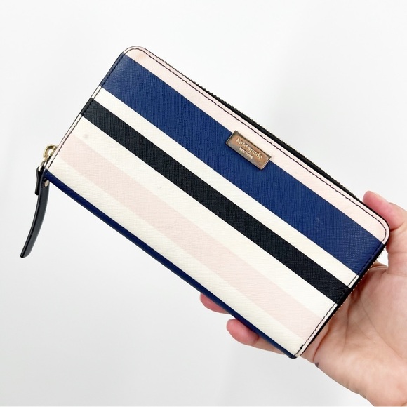 Kate Spade Full Zip Leather Wallet - Picture 1 of 12